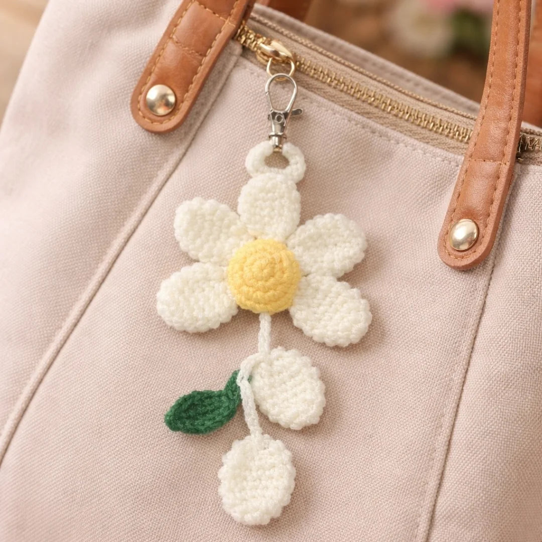 Daisy Keychain