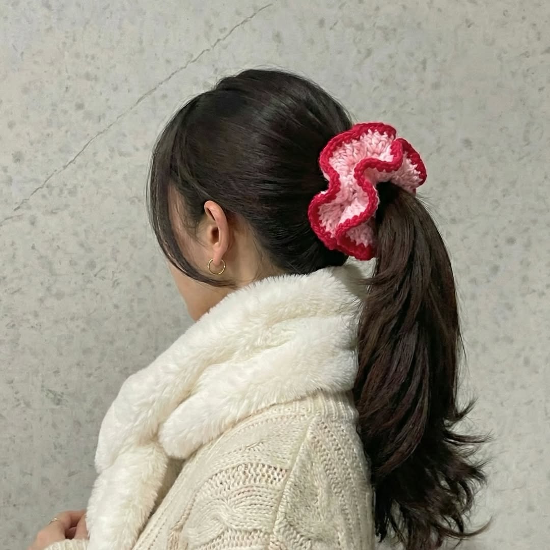 Petal Wave Scrunchie