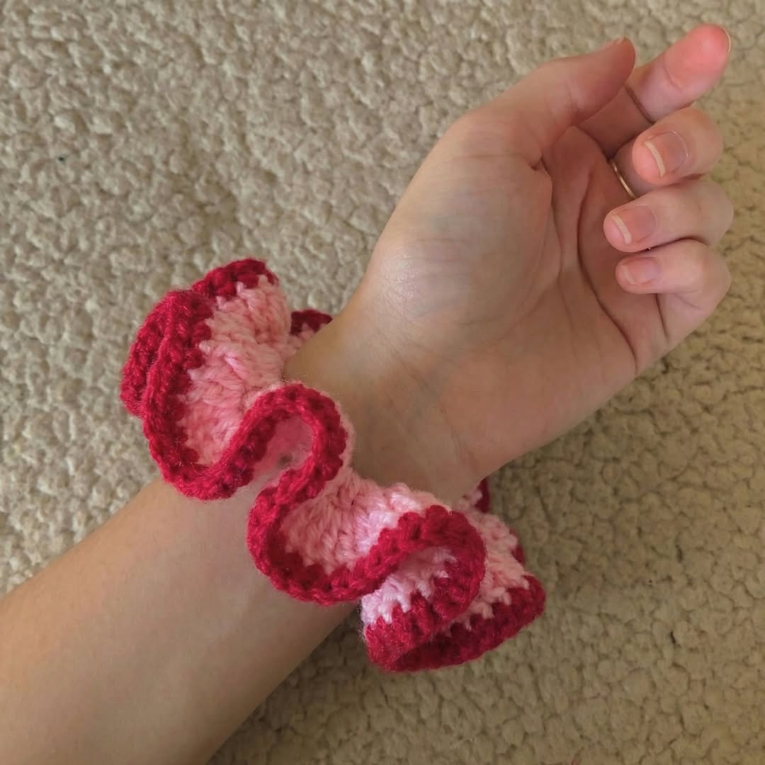 Petal Wave Scrunchie